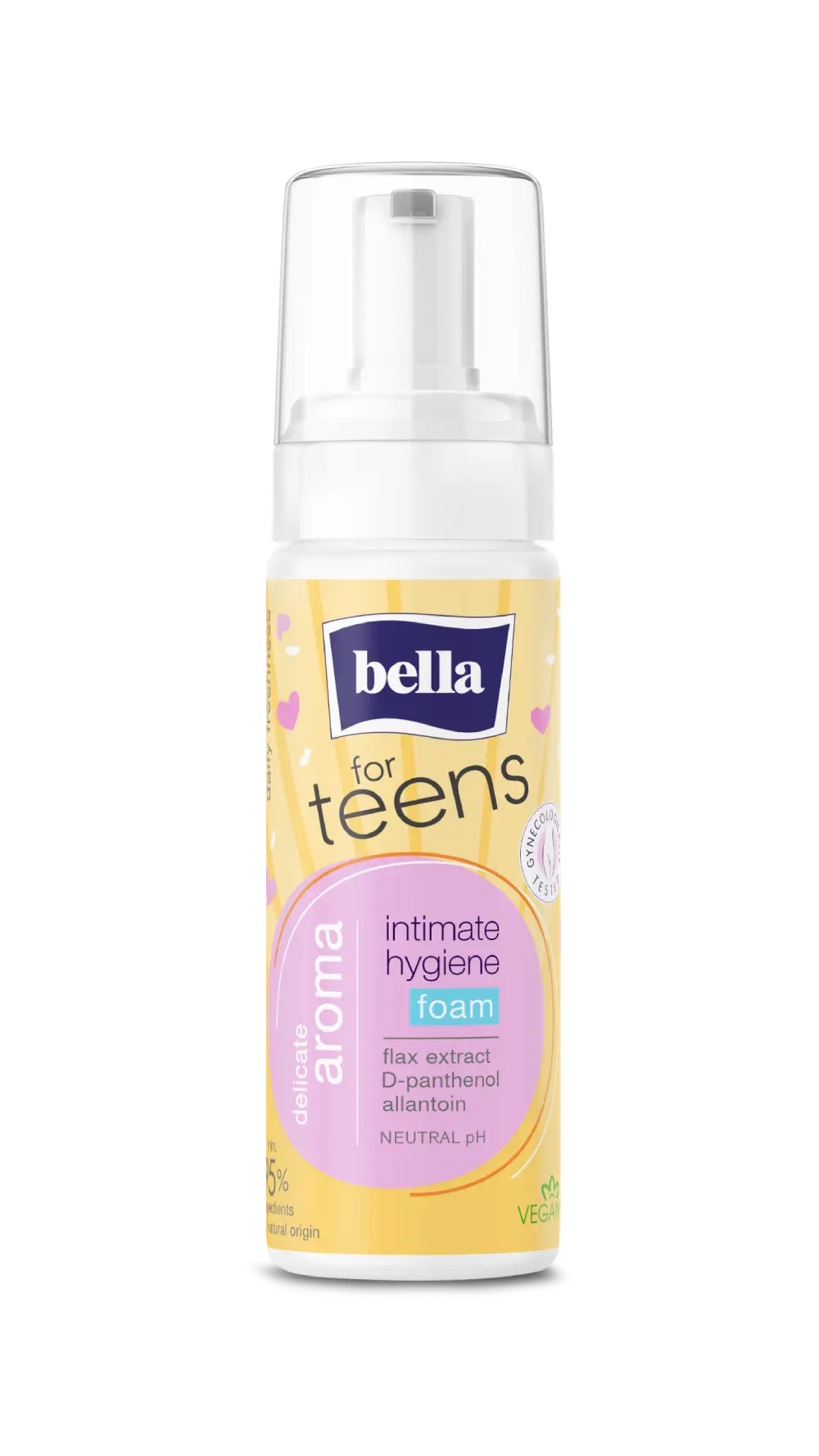 Bella-for-teens_pena-na-intimni-hygienu_aroma produkt bella for teens